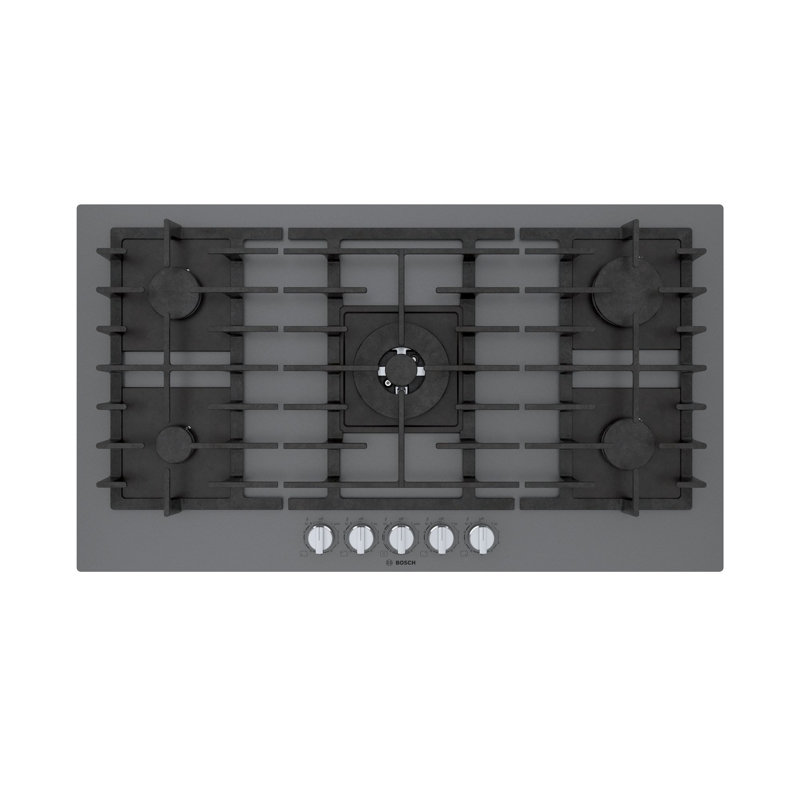 Bosch Benchmark® 36" Gas Cooktop with 5 Burners with FlameSelect